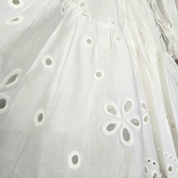 🔴SALE! FOR LOVE & LEMONS. EYELET MINI DRESS - Picture 9 of 14